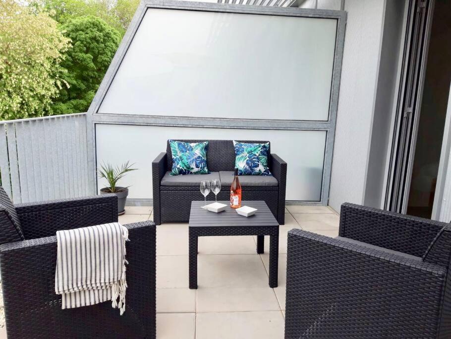 Apartamento Bide Ona - Centre - Terrasse - Parking Bayona Exterior foto